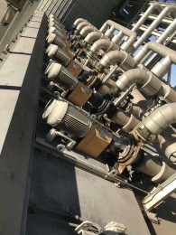 化工泵(beng)使用現場