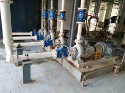 清水離心泵(beng)使用現場