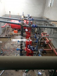 清水(shuǐ)離心泵使用現場(chang)